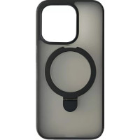 Чохол iPhone 15 Pro Max Rock Guard Magnetic (Ring) black