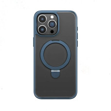 Чохол iPhone 15 Pro Rock Guard Magnetic (Ring) blue