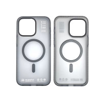 Чохол iPhone 15 Pro Rock Shield Double with Magnetic black