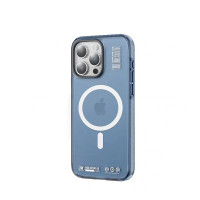 Чохол iPhone 15 Pro Rock Shield Double with Magnetic blue