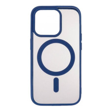 Чохол iPhone 14 Pro Max Guard matte with MagSafe dark blue
