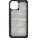 Чохол iPhone 15 iPaky Carbone Case black transparent