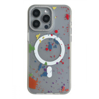 Чохол iPhone 15 Blot with MagSafe white