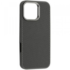 Чохол iPhone 15 Pro Max Kevlar Soft touch with MagSafe gray
