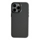 Чохол iPhone 15 Pro Kevlar material with MagSafe gray