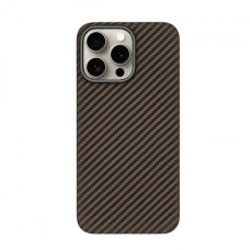 Чохол iPhone 15 Pro Kevlar material with MagSafe brown