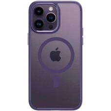 Чохол iPhone 14 Pro Max Hybrid with MagSafe purple