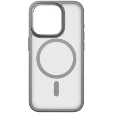 Чохол iPhone 15 Pro Max Hybrid with MagSafe gray