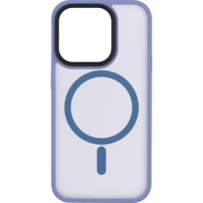Чохол iPhone 15 Pro Max Hybrid with MagSafe blue