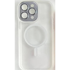 Чохол iPhone 15 Pro Shield Full Camera with MagSafe white
