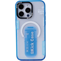 Чохол iPhone 15 Pro Max Kick case Stand with MagSafe blue