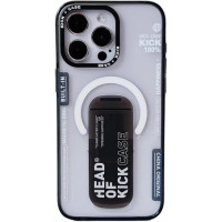 Чохол iPhone 15 Pro Kick case Stand with MagSafe black