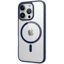Чохол iPhone 15 Plus Rock Guard Clear with Magnetic blue