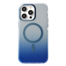 Чохол iPhone 16 Pro Shield Gradient with MagSafe dark blue