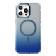 Чохол iPhone 16 Pro Shield Gradient with MagSafe dark blue