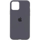 Чохол iPhone 16 Silicone Case Full charcoal grey