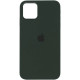 Чохол iPhone 16 Silicone Case Full cyprus green