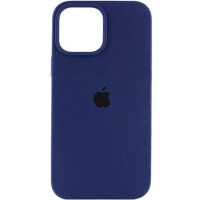 Чохол iPhone 15 Plus Silicone Case Full deep navy