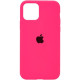 Чохол iPhone 16 Silicone Case Full electric pink