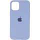 Чохол iPhone 16 Pro Silicone Case Full lilac cream