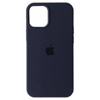 Чохол iPhone 16 Silicone Case Full midnight blue