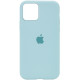Чохол iPhone 16 Pro Max Silicone Case Full sky blue