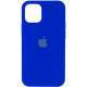 Чохол iPhone 16 Silicone Case Full ultramarine