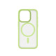 Чохол iPhone 16 Pro Momax Hybrid Lite Magnetic green