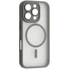 Чохол iPhone 16 Pro Rock Guard Magnet Full Camera gray