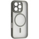 Чохол iPhone 16 Pro Rock Guard Magnet Full Camera gray