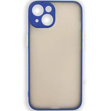 Чохол iPhone 16 Pro Rock Guard matte Full Camera blue