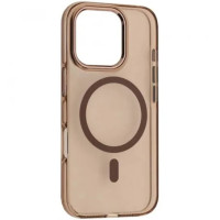 Чохол iPhone 16 Pro Clear with MagSafe gold