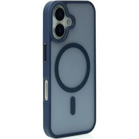 Чохол iPhone 16 Guard matte with MagSafe blue
