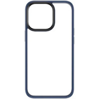 Чохол iPhone 16 Pro Rock Guard Series Clear blue