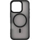 Чохол iPhone 16 Pro Rock Matte Series with Magnetic black
