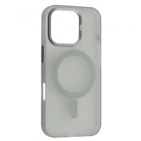 Чохол iPhone 16 Pro Rock Matte Series with Magnetic gray