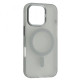 Чохол iPhone 16 Pro Max Rock Matte Series with Magnetic gray