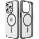 Чохол iPhone 16 Pro Rock Guard Clear with Magnetic gray