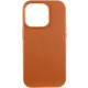 Чохол iPhone 14 Plus Leather Case with MagSafe umber