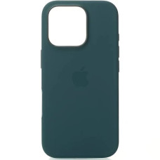 Чохол iPhone 16 Plus Silicone Case with MagSafe lake green