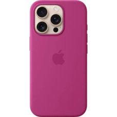 Чохол iPhone 16 Plus Silicone Case with MagSafe fuchsia