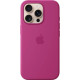 Чохол iPhone 16 Pro Max Silicone Case with MagSafe fuchsia
