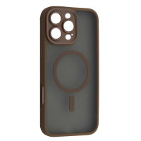 Чохол iPhone 16 Pro Rock Guard Magnet Full Camera golden