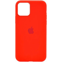 Чохол iPhone 16 Pro Silicone Case Full red