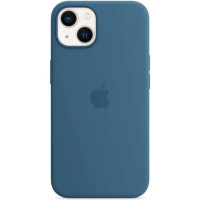 Чохол iPhone 16 Pro Max Silicone Case Full sea blue