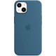 Чохол iPhone 16 Pro Max Silicone Case Full sea blue