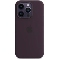Чохол iPhone 15 Silicone Case Full elderberry