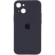 Чохол iPhone 14 Silicone Case Full Camera charcoal grey