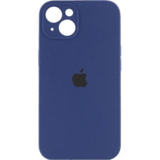 Чохол iPhone 14 Silicone Case Full Camera deep navy