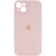 Чохол iPhone 14 Silicone Case Full Camera pink sand